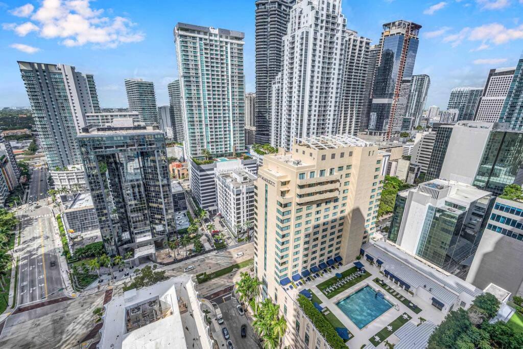 Iconic High Floor 3 Bedrooms In The Heart Of マイアミ エクステリア 写真