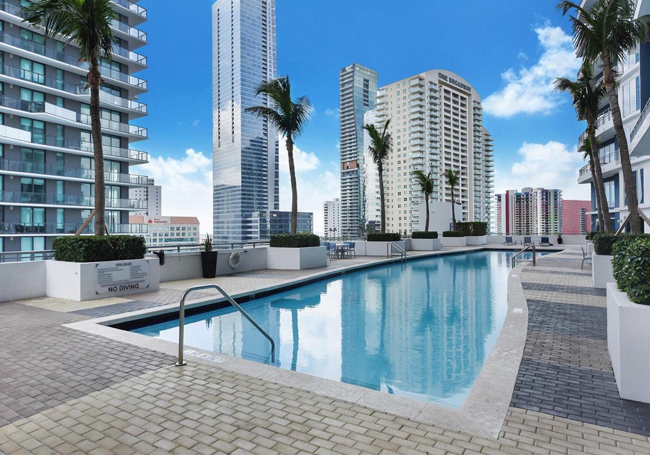 Iconic High Floor 3 Bedrooms In The Heart Of マイアミ エクステリア 写真